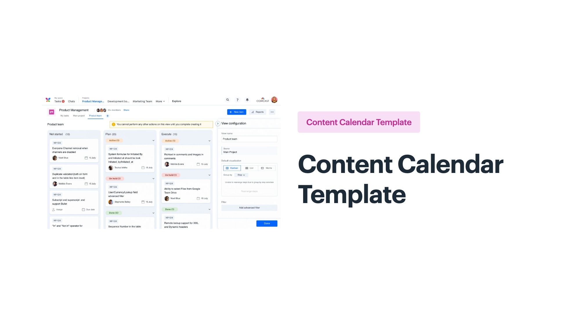 Free Content Calendar Template For Strategic Content Planning